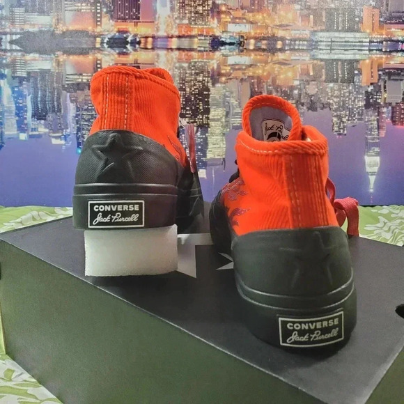 Converse women jack purcell chukk cherry 🍒 - Picture 9 of 13